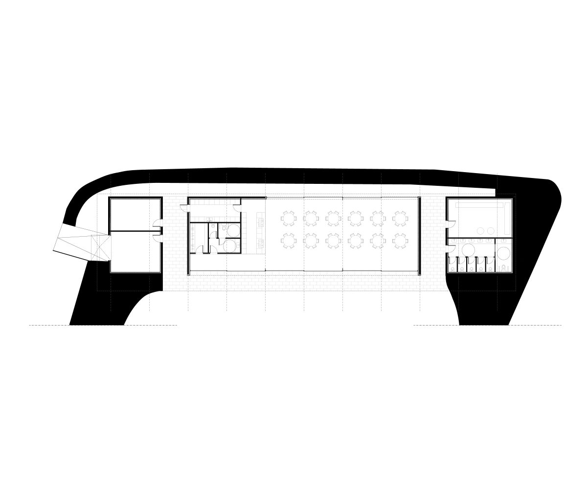 Jofre Roca Taller Arquitectura Barcelona Masseria Termetrio imatge seccio restaurant