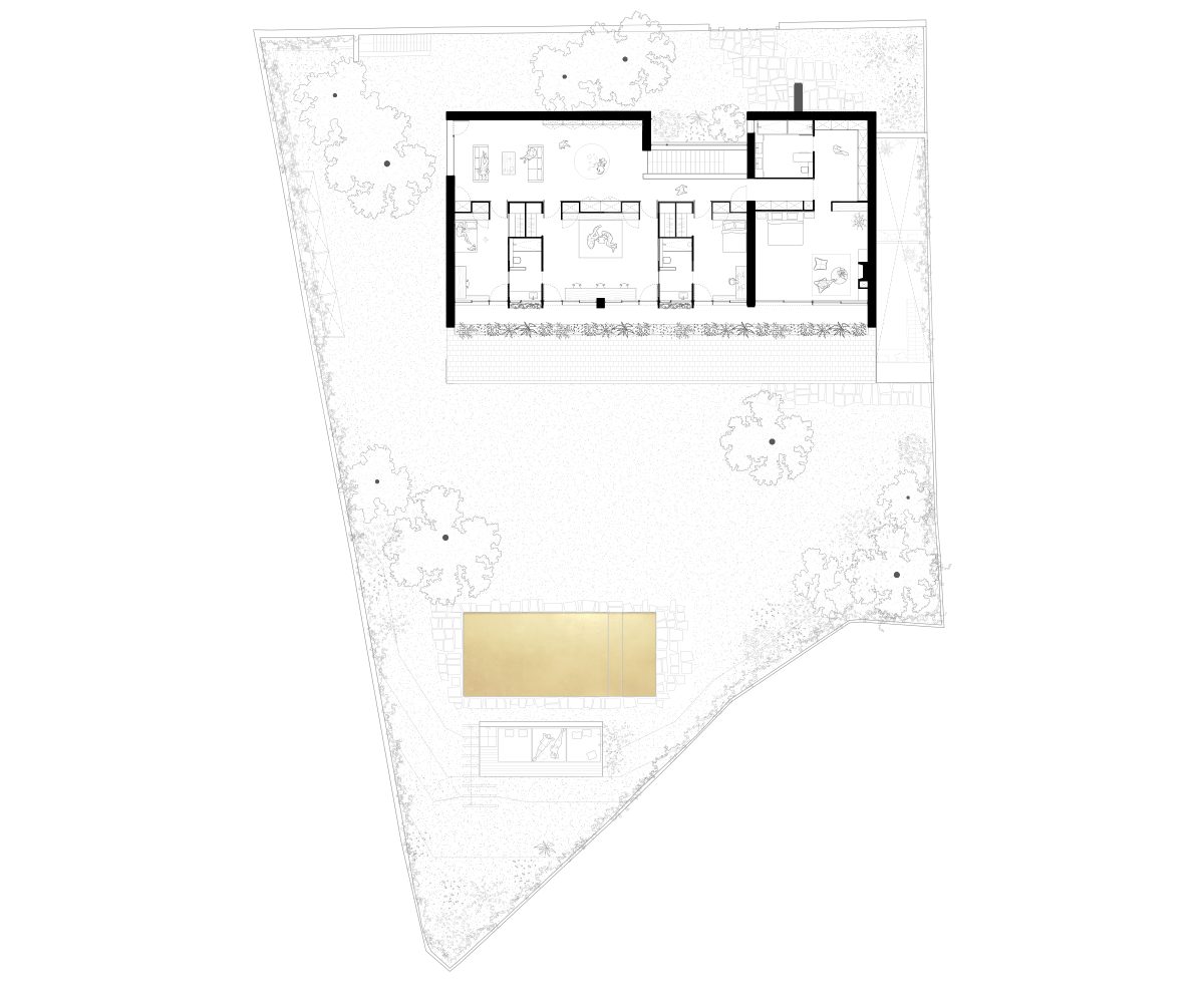 Jofre Roca Taller Arquitectura casa SV Barcelona planta pis