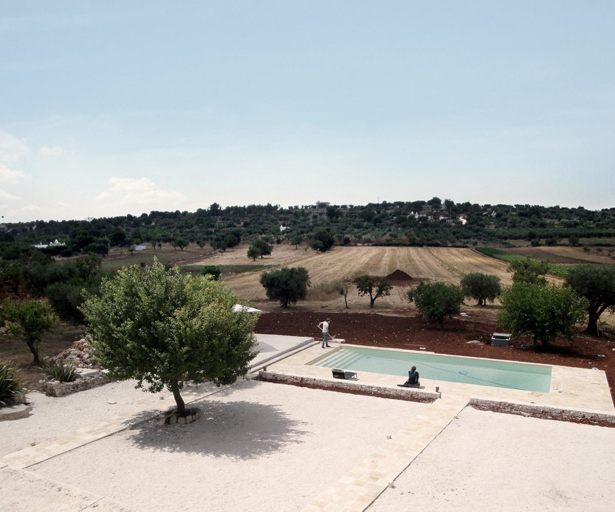 Masseria Settarte Pulla Italia Jofre Roca Taller Arquitectura piscina