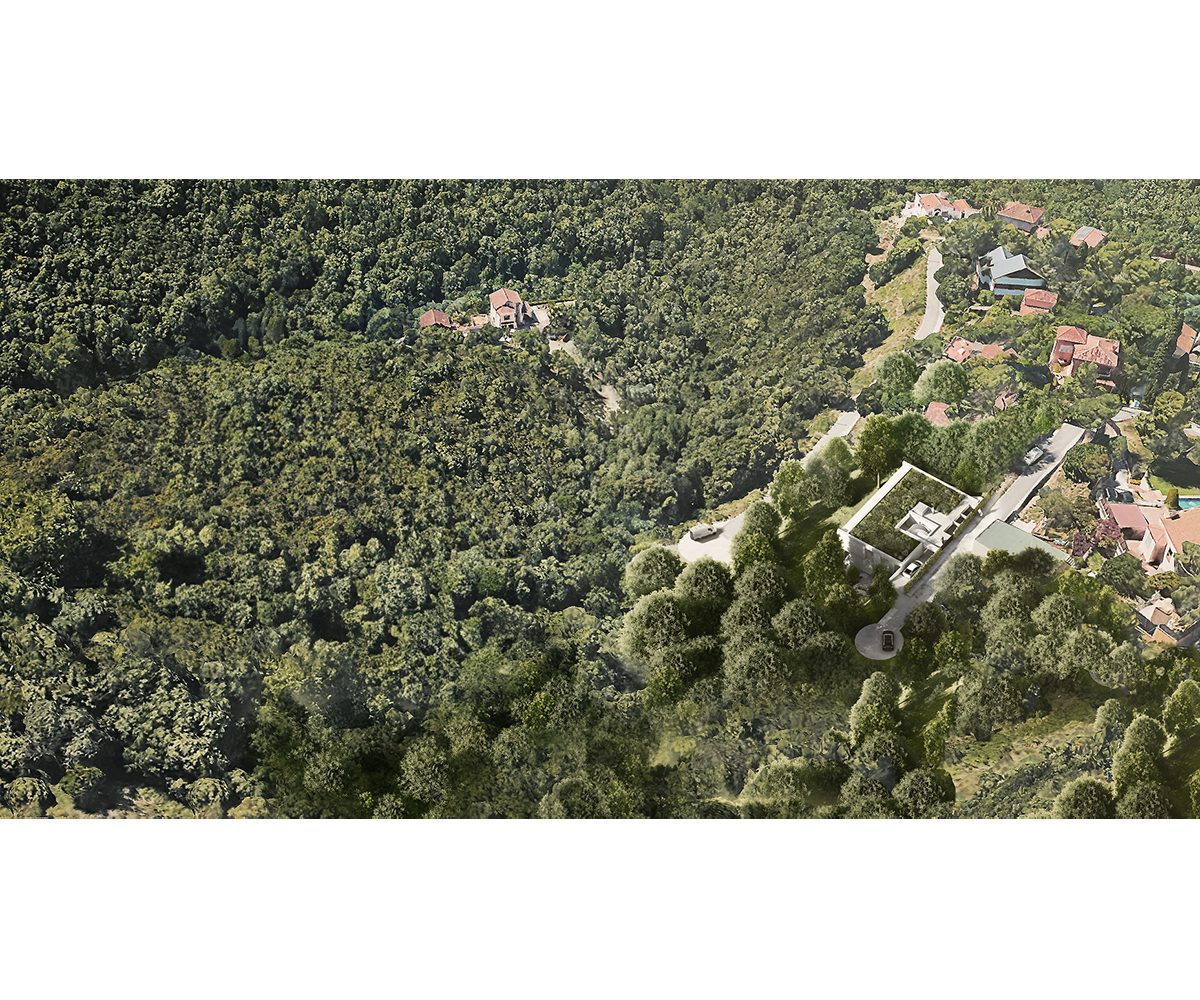 Jofre Roca Taller Arquitectura casa La Floresta Sant Cugat Barcelona bosc coberta